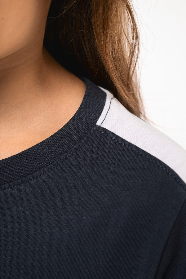 T-shirt Teamwear Bicolor de Criança-RAG-Tailors-Fardas-e-Uniformes-Vestuario-Pro