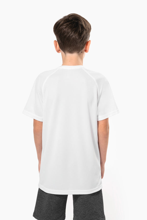 T-shirt de Desporto de Criança Manga Curta-RAG-Tailors-Fardas-e-Uniformes-Vestuario-Pro