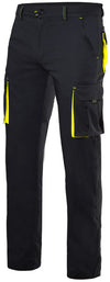 PANTALON STRETCH BICOLOR FORRA-Preto-34-RAG-Tailors-Fardas-e-Uniformes-Vestuario-Pro