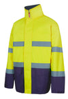 NAVY BLUE/FLUORESCENT YELLOW