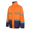 NAVY BLUE/FLUORESCENT ORANGE