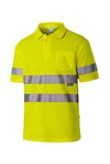 POLO ALGODAO MANGA CURTA ALTA VISIBILIDADE-Amarelo Fluor-L-RAG-Tailors-Fardas-e-Uniformes-Vestuario-Pro