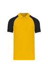 POLO BASEBALL HOMEM BICOLOR-Amarelo / Preto-S-RAG-Tailors-Fardas-e-Uniformes-Vestuario-Pro