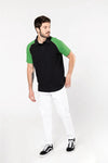 POLO BASEBALL HOMEM BICOLOR-RAG-Tailors-Fardas-e-Uniformes-Vestuario-Pro