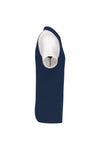 POLO BASEBALL > POLO DE HOMEM BICOLOR-Azul Marinho / Branco-S-RAG-Tailors-Fardas-e-Uniformes-Vestuario-Pro