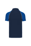 POLO BASEBALL > POLO DE HOMEM BICOLOR-Azul Marinho / Royal Azul-S-RAG-Tailors-Fardas-e-Uniformes-Vestuario-Pro