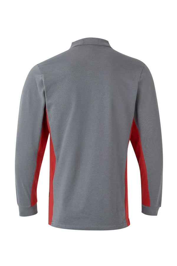 POLO BICOLOR DE MANGA COMPRIDA-RAG-Tailors-Fardas-e-Uniformes-Vestuario-Pro