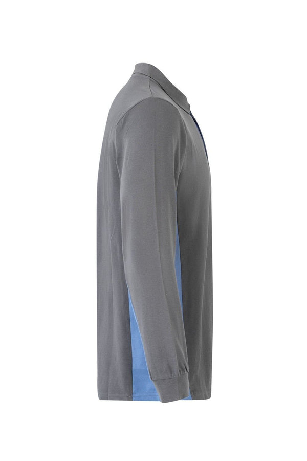 POLO BICOLOR DE MANGA COMPRIDA-RAG-Tailors-Fardas-e-Uniformes-Vestuario-Pro