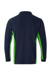 POLO BICOLOR DE MANGA COMPRIDA-RAG-Tailors-Fardas-e-Uniformes-Vestuario-Pro