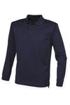 POLO COOLPLUS® DE MANGA COMPRIDA-Azul Marinho-S-RAG-Tailors-Fardas-e-Uniformes-Vestuario-Pro