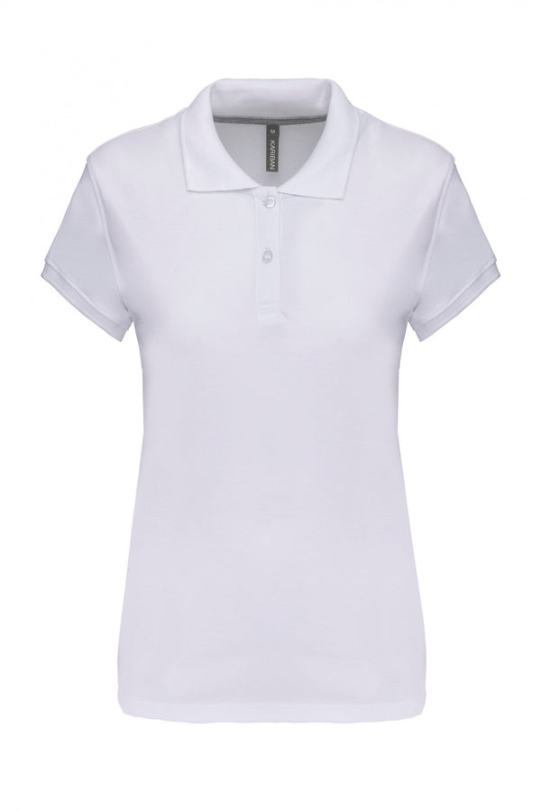 POLO DE SENHORA MANGA CURTA Malha VISEU 220Gms-RAG-Tailors-Fardas-e-Uniformes-Vestuario-Pro