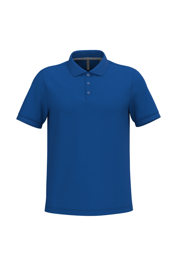 POLO MALHA VISEU MANGA CURTA 220 Gms-Azul Royal-XL-RAG-Tailors-Fardas-e-Uniformes-Vestuario-Pro