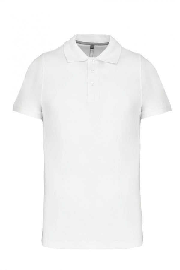 POLO MALHA VISEU MANGA CURTA 220 Gms-Branco-S-RAG-Tailors-Fardas-e-Uniformes-Vestuario-Pro