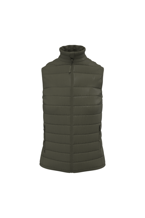 Colete Senhora Acolchoado Chimbre-Cáqui Urbano Ideal-S-RAG-Tailors-Fardas-e-Uniformes-Vestuario-Pro