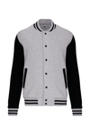 Blusão Teddy de Criança-Cinzento Oxford / Preto-6/8 Anos-RAG-Tailors-Fardas-e-Uniformes-Vestuario-Pro
