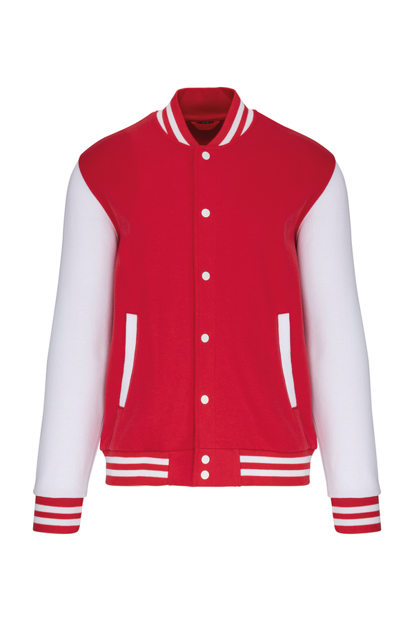 Blusão Teddy de Criança-Vermelho / Branco-6/8 Anos-RAG-Tailors-Fardas-e-Uniformes-Vestuario-Pro