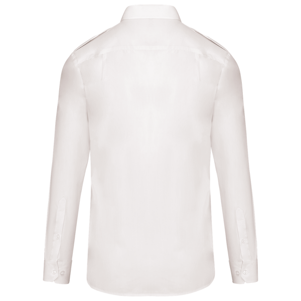 Camisa piloto de homem de manga comprida-RAG-Tailors-Fardas-e-Uniformes-Vestuario-Pro