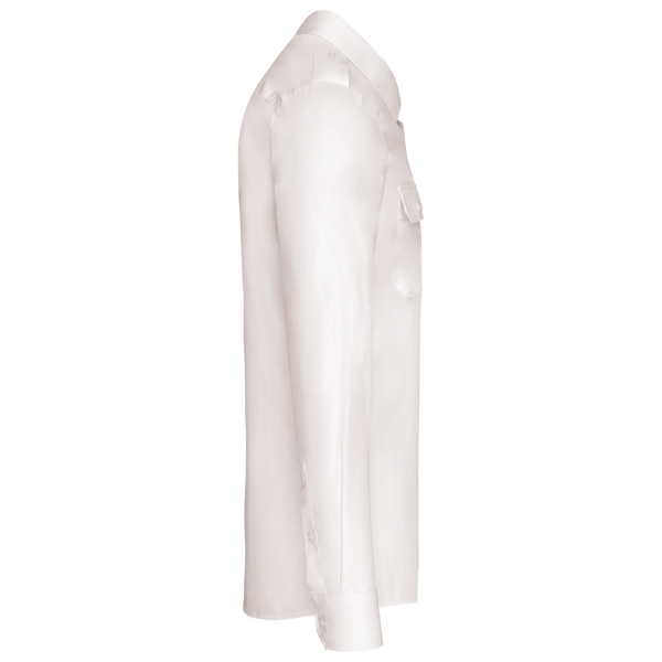Camisa piloto de homem de manga comprida-RAG-Tailors-Fardas-e-Uniformes-Vestuario-Pro
