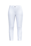 Calças chino 7/8 de senhora eco-responsáveis - 235 g-Branco-36 PT (36 FR)-RAG-Tailors-Fardas-e-Uniformes-Vestuario-Pro