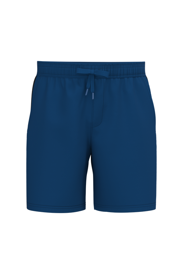 Calção bicolor de homem-Azul Royal Escuro / Preto-S-RAG-Tailors-Fardas-e-Uniformes-Vestuario-Pro