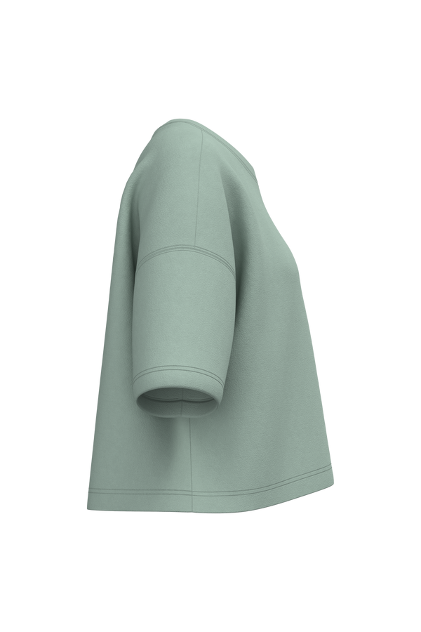 Sweatshirt Curta Manga Curta Decote Redondo Senhora-RAG-Tailors-Fardas-e-Uniformes-Vestuario-Pro