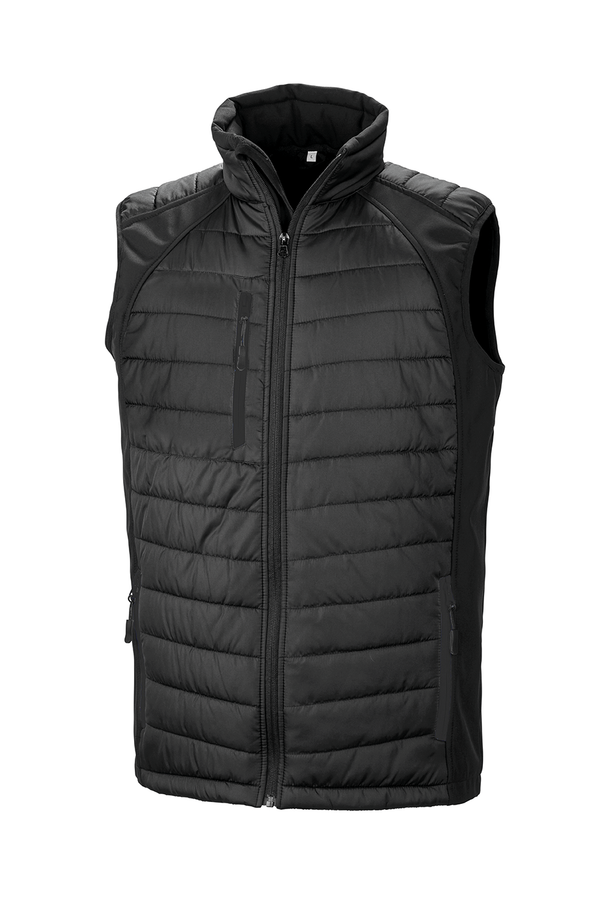 COLETE SOFTSHELL COMPASS em Azul-Preto / Preto-XS-RAG-Tailors-Fardas-e-Uniformes-Vestuario-Pro