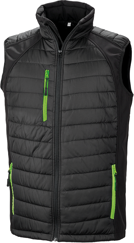 COLETE SOFTSHELL COMPASS em Azul-Preto / Lima-XS-RAG-Tailors-Fardas-e-Uniformes-Vestuario-Pro