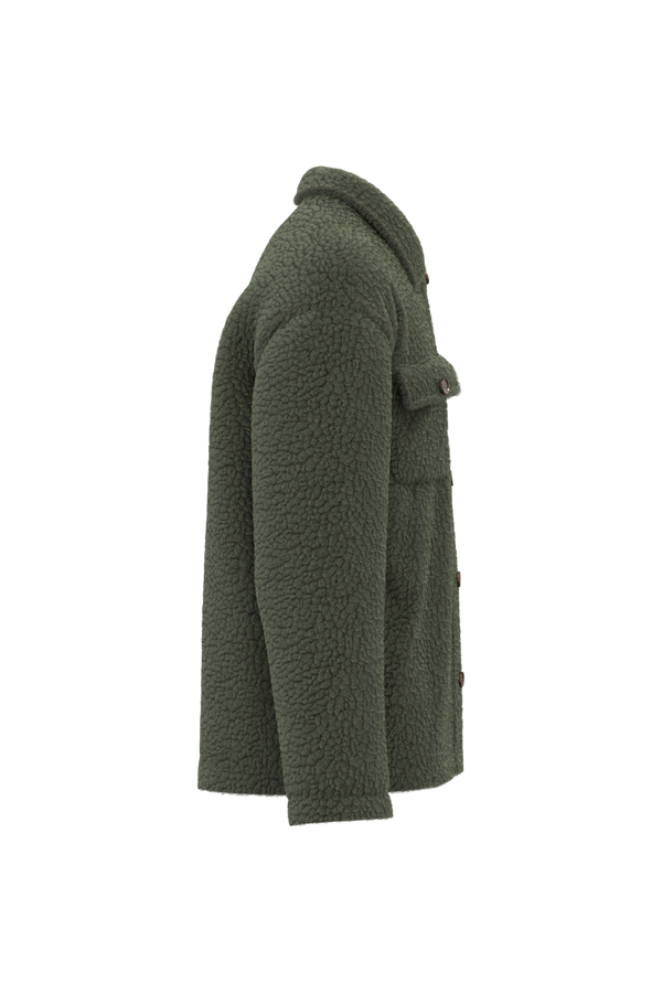 Sobrecamisa com Ombros Descaídos em Sherpa Unissexo-RAG-Tailors-Fardas-e-Uniformes-Vestuario-Pro