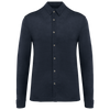 Camisa em Linho de Homem-Azul Marinho-S-RAG-Tailors-Fardas-e-Uniformes-Vestuario-Pro