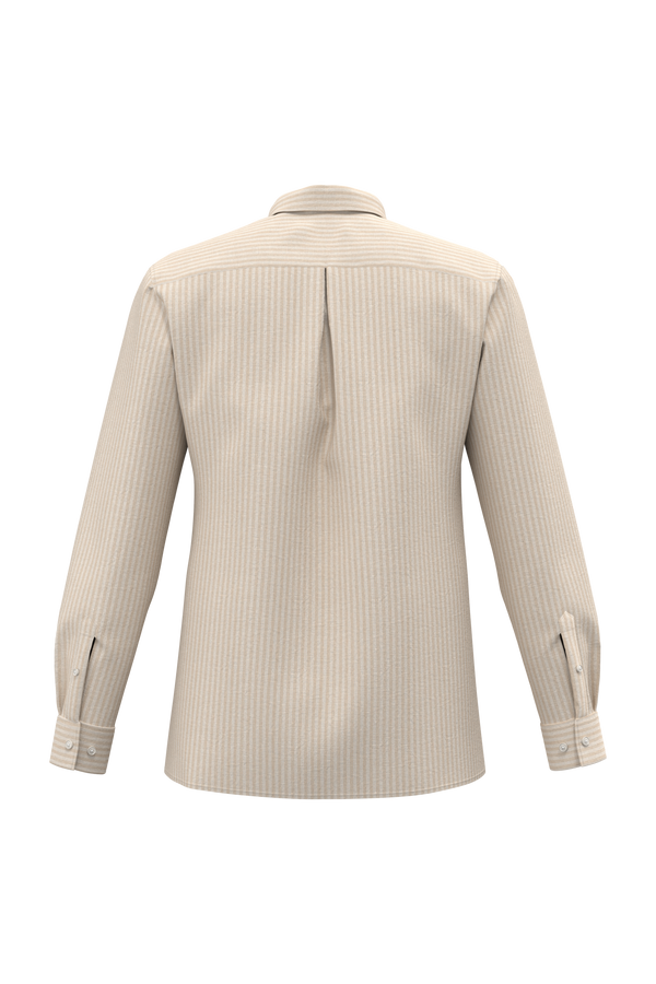 Camisa às Riscas em Linho de Homem-RAG-Tailors-Fardas-e-Uniformes-Vestuario-Pro