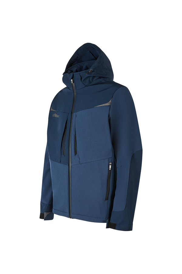 Casaco Softshell de Trabalho Homem-Azul Profundo / Azul Profundo-S-RAG-Tailors-Fardas-e-Uniformes-Vestuario-Pro