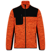 Laranja Fluorescente Mesclado / Preto