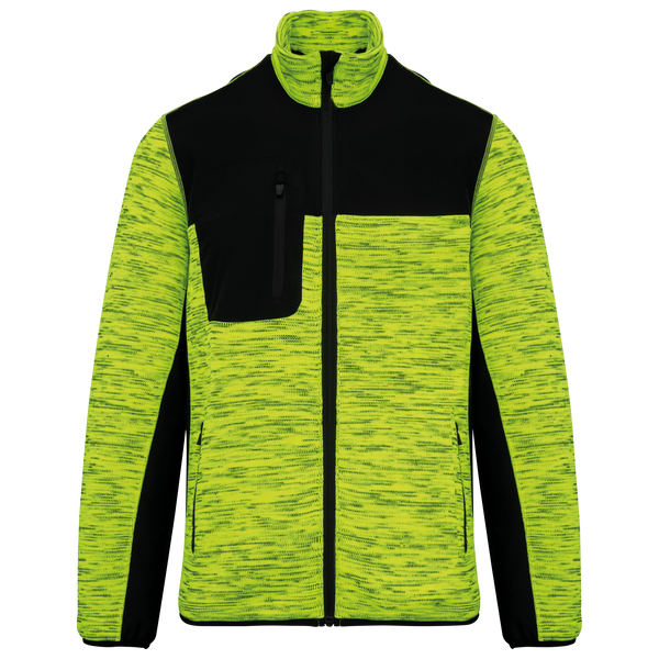 Amarelo Fluorescente Mesclado / Preto