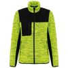 Amarillo Fluorescente Jaspeado/Negro