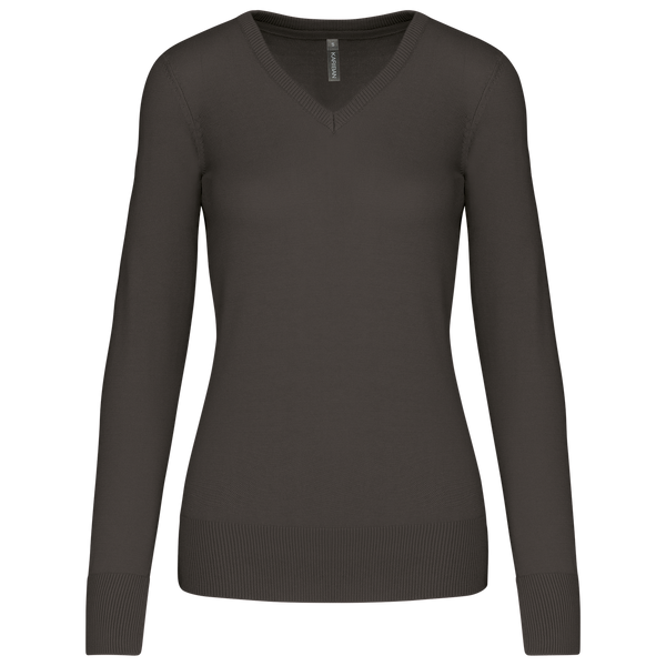 PULLOVER Genebra de Senhora decote em V-Dark Grey-XS-RAG-Tailors-Fardas-e-Uniformes-Vestuario-Pro