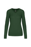 PULLOVER Genebra de Senhora decote em V-Forest Verde-XS-RAG-Tailors-Fardas-e-Uniformes-Vestuario-Pro