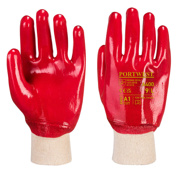 PVC punho elástico-Vermelho-M-RAG-Tailors-Fardas-e-Uniformes-Vestuario-Pro