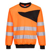 PW2 Sweatshirt Alta Visibilidade-Laranja/Preto-4XL-RAG-Tailors-Fardas-e-Uniformes-Vestuario-Pro