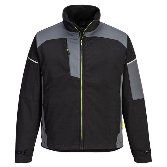 PW3 Casaco Softshell (3L)-Preto/Cinza Zoom-S-RAG-Tailors-Fardas-e-Uniformes-Vestuario-Pro