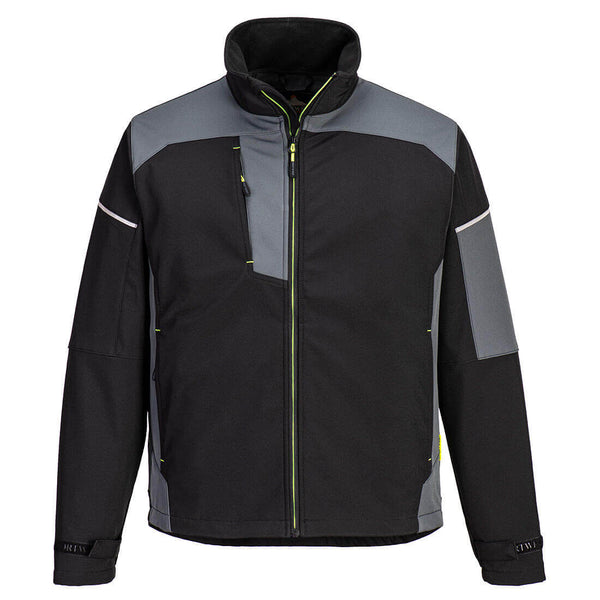 PW3 Casaco Softshell (3L)-Preto/Cinza Zoom-S-RAG-Tailors-Fardas-e-Uniformes-Vestuario-Pro
