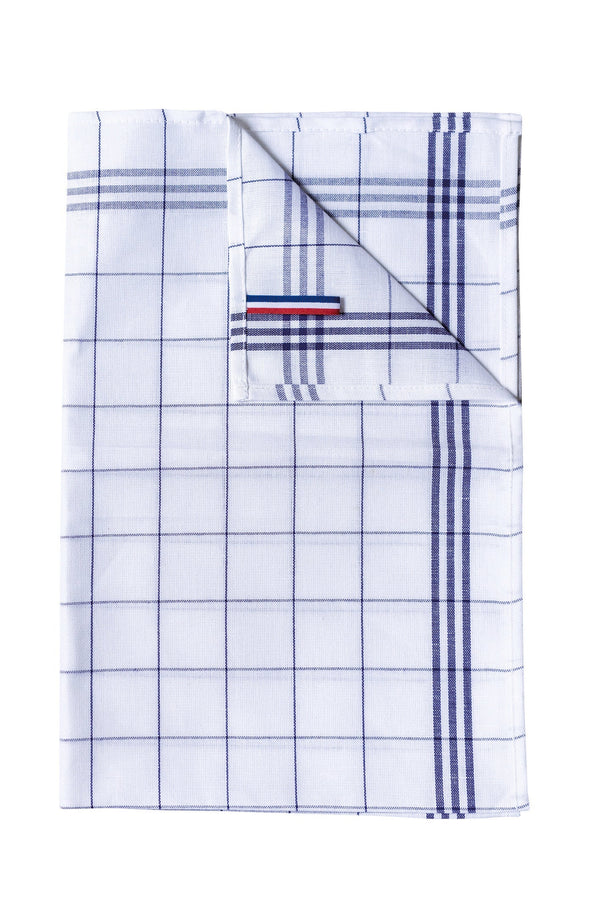 Pano de cozinha aos quadrados "Origine France Garantie"-RAG-Tailors-Fardas-e-Uniformes-Vestuario-Pro