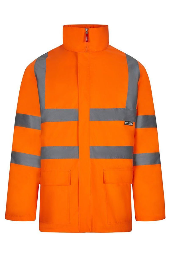 Parka 4 em 1 de Alta Visibilidade-Laranja Fluorescente - 19-S-RAG-Tailors-Fardas-e-Uniformes-Vestuario-Pro