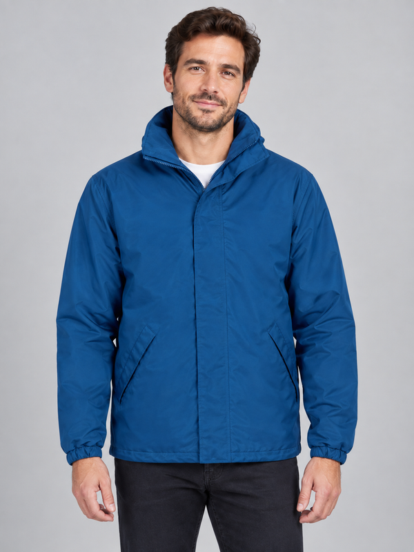 Parka Beja impermeável c/ Capuz retrátil-Azul Porto-S-RAG-Tailors-Fardas-e-Uniformes-Vestuario-Pro