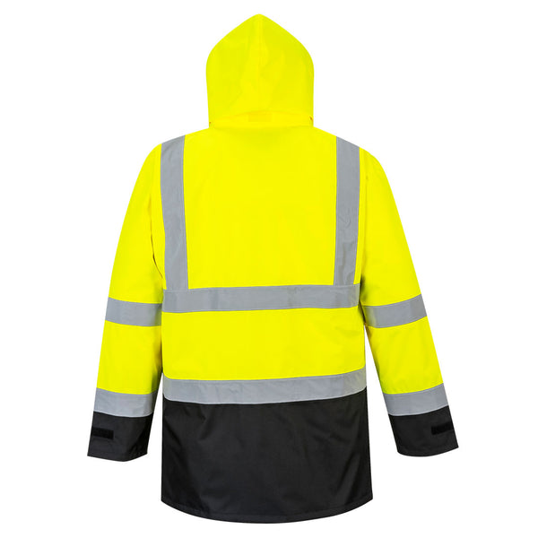 Parka Executive 5 em 1 de Alta Visibilidade-RAG-Tailors-Fardas-e-Uniformes-Vestuario-Pro