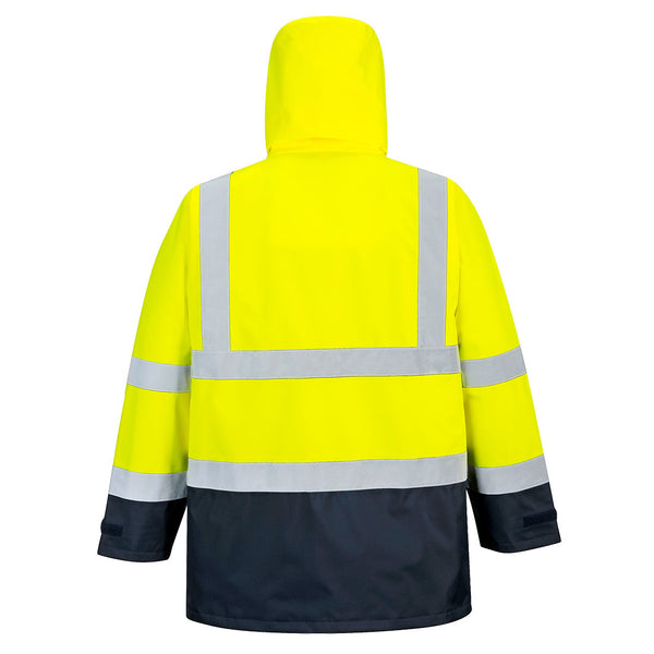 Parka Executive 5 em 1 de Alta Visibilidade-RAG-Tailors-Fardas-e-Uniformes-Vestuario-Pro
