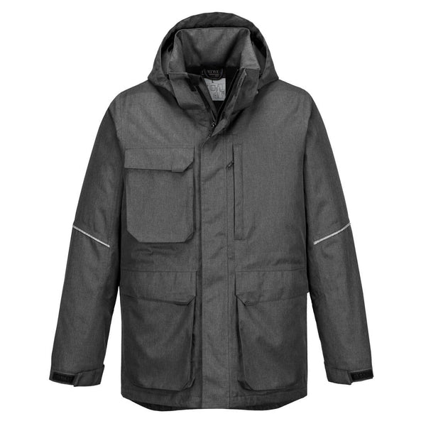 Parka KX3-Cinzento Marl-S-RAG-Tailors-Fardas-e-Uniformes-Vestuario-Pro