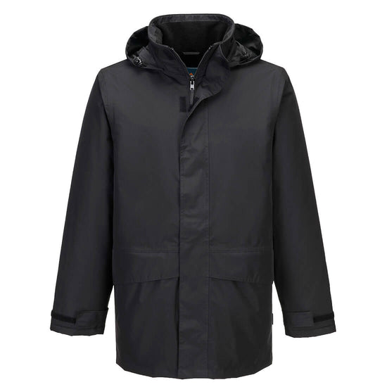 Parka Oban com forro polar-Preto-XS-RAG-Tailors-Fardas-e-Uniformes-Vestuario-Pro