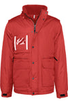 Parka com mangas amovíveis-Red-S-RAG-Tailors-Fardas-e-Uniformes-Vestuario-Pro