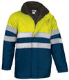 Fiore giallo/blu navy