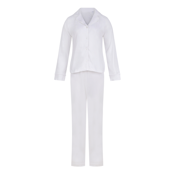 Pijama Supersoft de Senhora-Marfim-XS-RAG-Tailors-Fardas-e-Uniformes-Vestuario-Pro